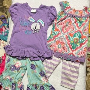 Purple Bunny Kids Easter play Sets